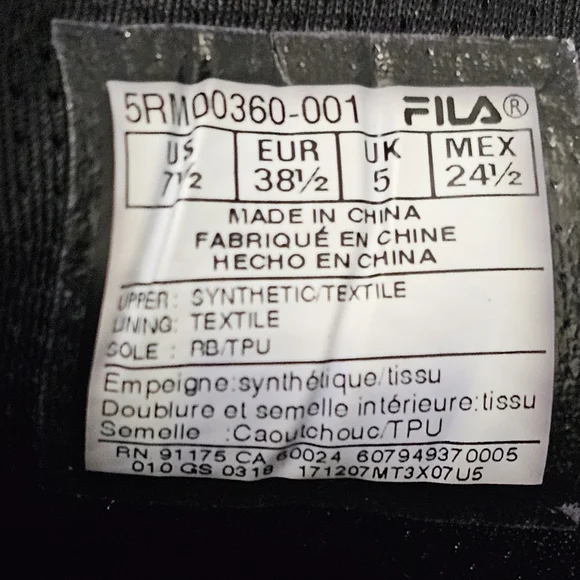 Fila Turbo Fuel Energized Mesh Running Shoes - Picture 6 of 6